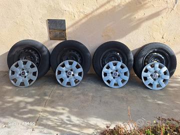 Cerchi e gomme estive Panda 155/80 R13