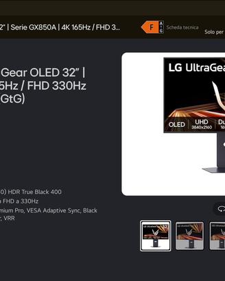 LG Monitor Gaming UltraGear OLED 32"