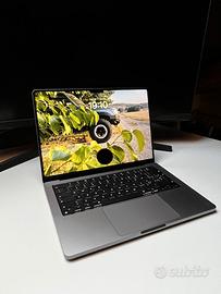 MacBook pro m1 Pro 14’’ 2021 512gb Argento