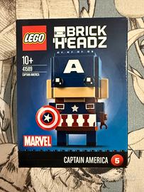 LEGO BrickHeadz – Captain America 41589 nuovo