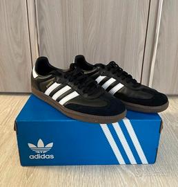 Sneakers Adidas Samba nero e bianco  44,5 (UK 10)