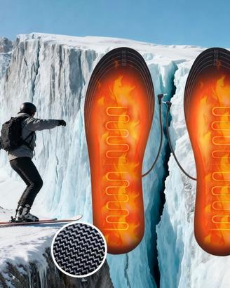 Solette riscaldanti per scarpe