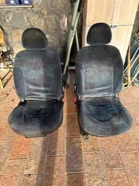 Sedili anteriori in camoscio Peugeot 206 originali