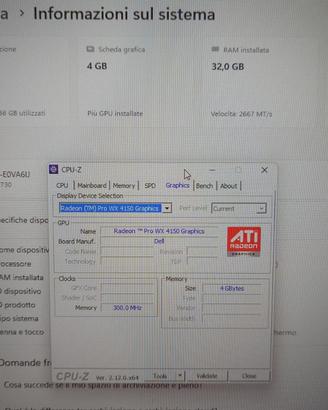 NOTEBOOK DISPLAY 17,3" CPU i7 RAM 32 SK.VIDEO 4GB