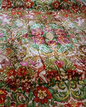 coperta velluto antica 