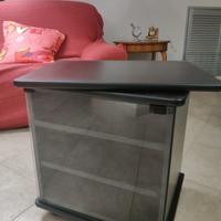 mobile porta TV nero