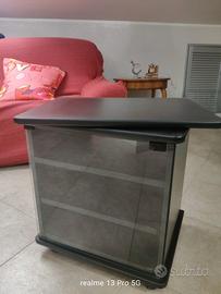 mobile porta TV nero