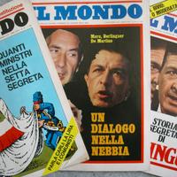 n° 23 numeri del settimanale "IL MONDO" anno 1975
