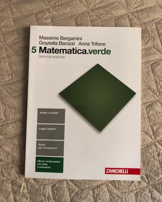 Matematica.verde, volume 5