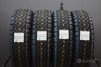 4 pneumatici bf goodrich 245/75 r17 121s tu18237