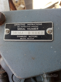 Motore Fuoribordo Vintage Evinrude 3HP "Lightwin"