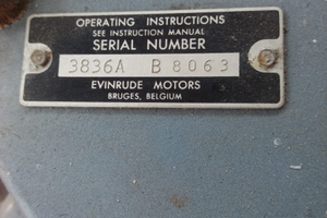 Motore Fuoribordo Vintage Evinrude 3HP "Lightwin"