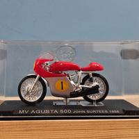 MV Augusta 500 J. Surtees 1956 modellino moto GP