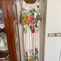 Vestito Kitana viscosa a fiori 46