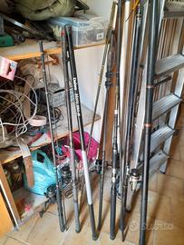 Set di canne da pesca x acqua dolce