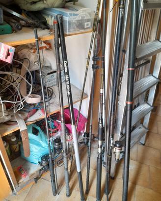 Set di canne da pesca x acqua dolce