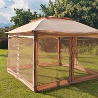 Gazebo con zanzariera impermeabile pieghevole 3x3m