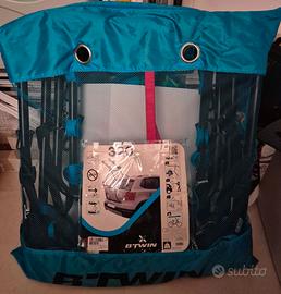 Portabiciclette da portellone auto Btwin - 3 bici