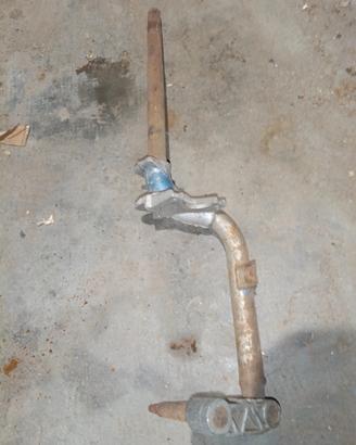forcella piaggio vespa px perno 20 piantone anteri