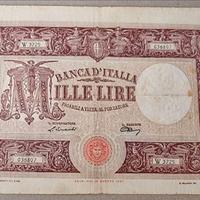 RARA MILLE 1000 LIRE GRANDE M BARBETTI 14/04/1948