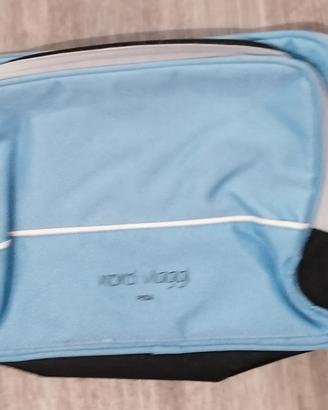 Borsa celeste per tablet fino a 12 pollici