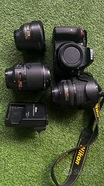 Nikon D3300 (7.000 scatti ) + 3 obbiettivi