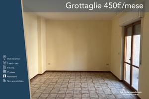 Trilocale + acc. al 1° piano, ascensore