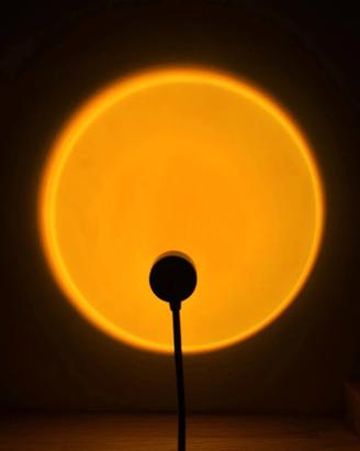 Lampada flessibile USB con proiettore solare per i