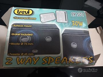 coppia di casse piccole, ma grandi nel loro campo 