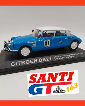 Citroen DS21 
L. Bianchi London-Sydney 1968  1:43