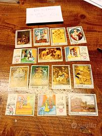 Francobolli di diversi paesi 