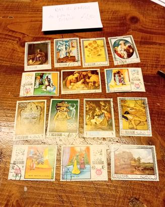 Francobolli di diversi paesi 