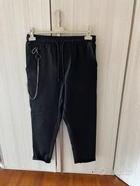 Pantalone morbido nero