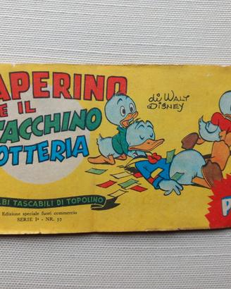 Albo spillato Paperino - omaggio Persil anni '60