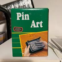 Pin art gioco di rilievo con chiodini