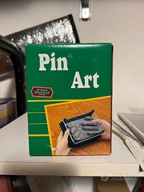 Pin art gioco di rilievo con chiodini