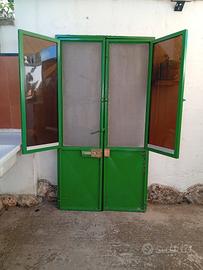 Porta in ferro 2 ante