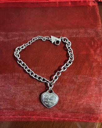 Bracciale Argento Rodiato Ciondolo Borsetta