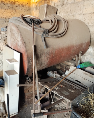 Cisterna per gasolio in buono stato