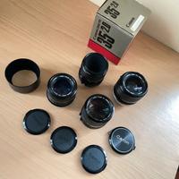 CANON FD 35/50/55Macro/85mm