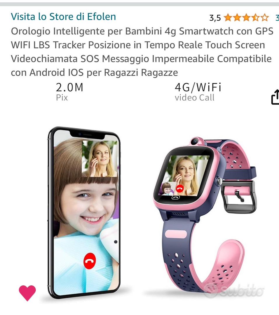 Smartwatch videochiamata hot sale