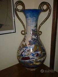 VASO SANTARELLI LUSTRO CERAMICA GUALDO GUBBIO