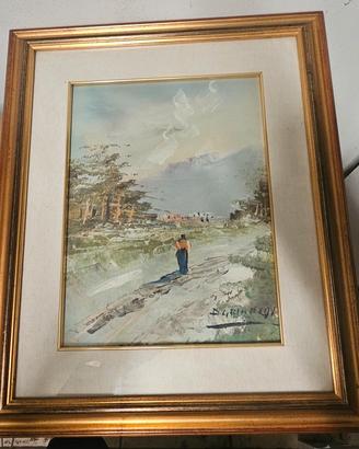 Dipinto olio su tela, di Danti Alvaro 