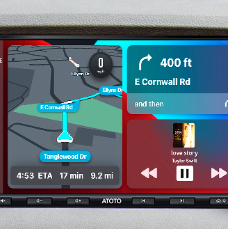 ATOTO F7 WE Autoradio, Carplay&AndroidAuto WiFi
