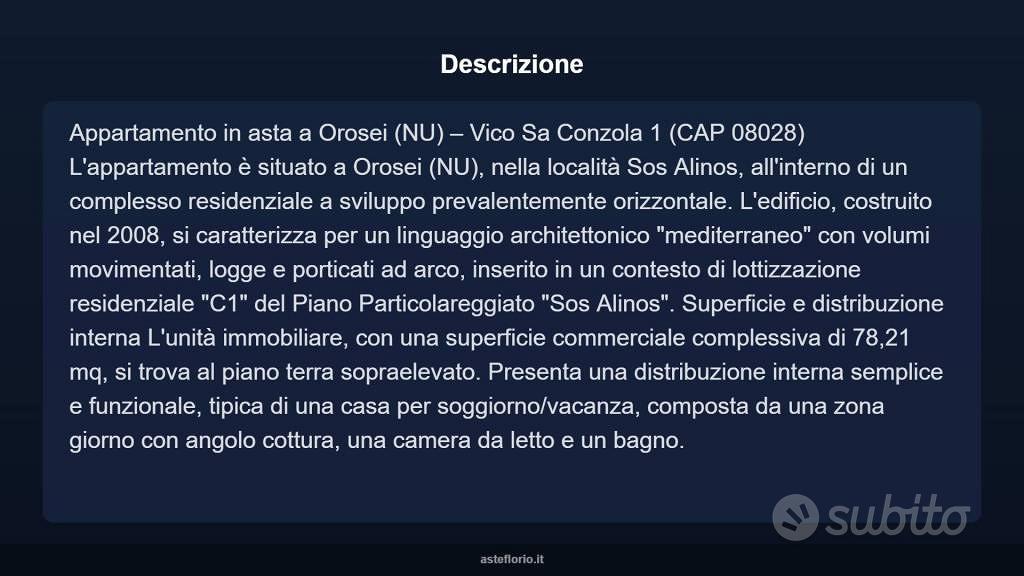 Appartamento – Orosei, Sos Alinos - Vista 5