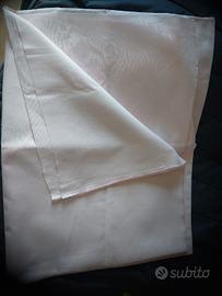 scampolo cotone piquet rosa 1,61 mq circa