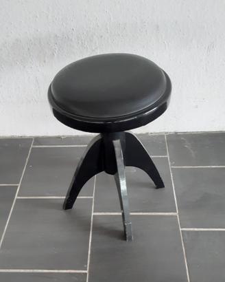 Sgabello per pianoforte colore nero