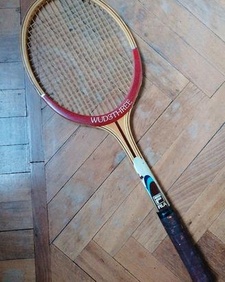 Racchetta da tennis Fila Wud3Three anni '70