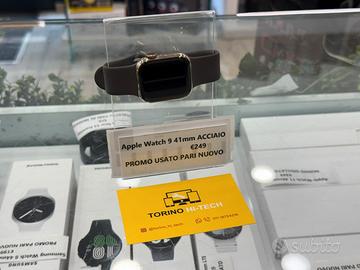 Apple Watch 9 41mm ACCIAIO - PROMO
