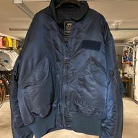 BOMBER JACKET - ALPHA - taglia L - nuovo